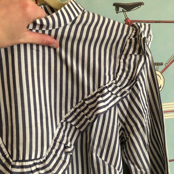 Ruffle Striped Dress - Picture 3 of 5